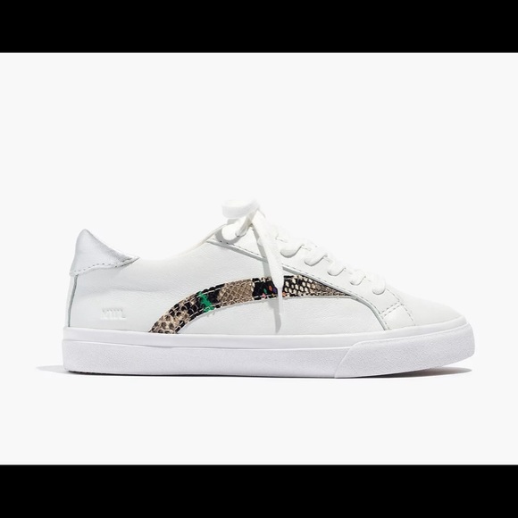 NWOT Madewell unisex sidewalk low top leather sneakers | size 10W 8.5M - Picture 10 of 10